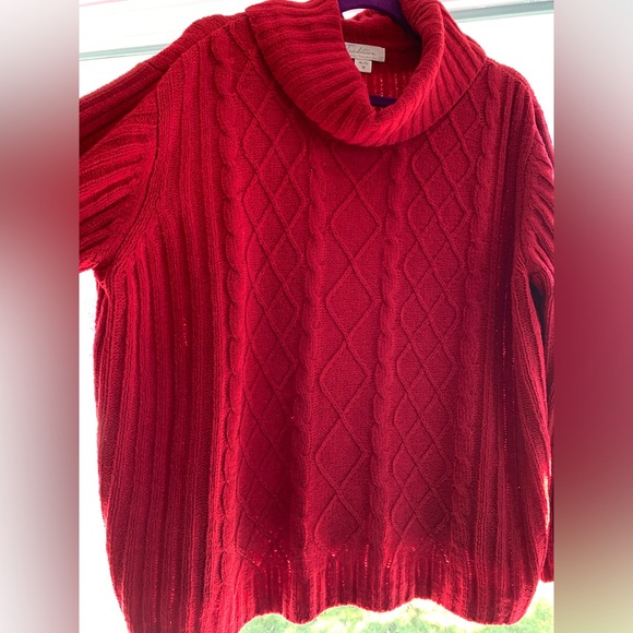 🐢Tradition country collection Cowl Turtle Neck Sweater - Picture 8 of 10